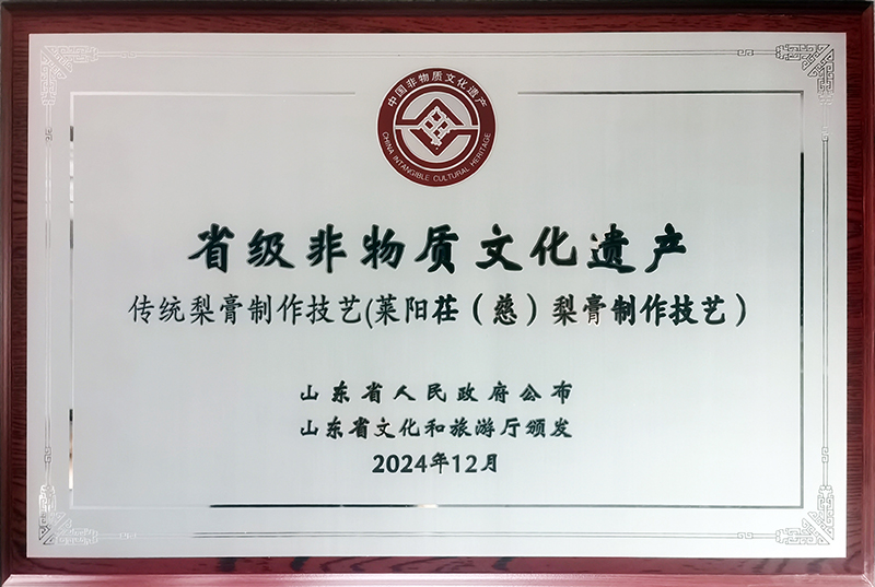 省级非物质文化遗产